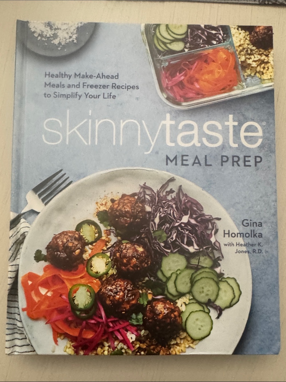 Skinny taste meal prep cookbook-in like new condition